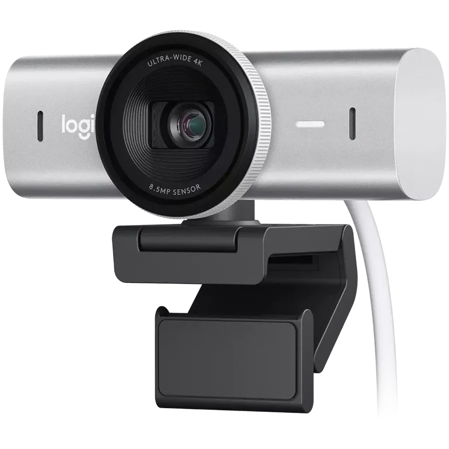Веб-камера LOGITECH MX Brio 4K, Pale Grey (L960-001554) — Изображение №1