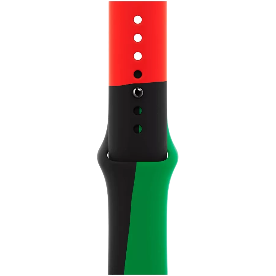 Curea APPLE 44mm Sport Band, Black Unity — image №1