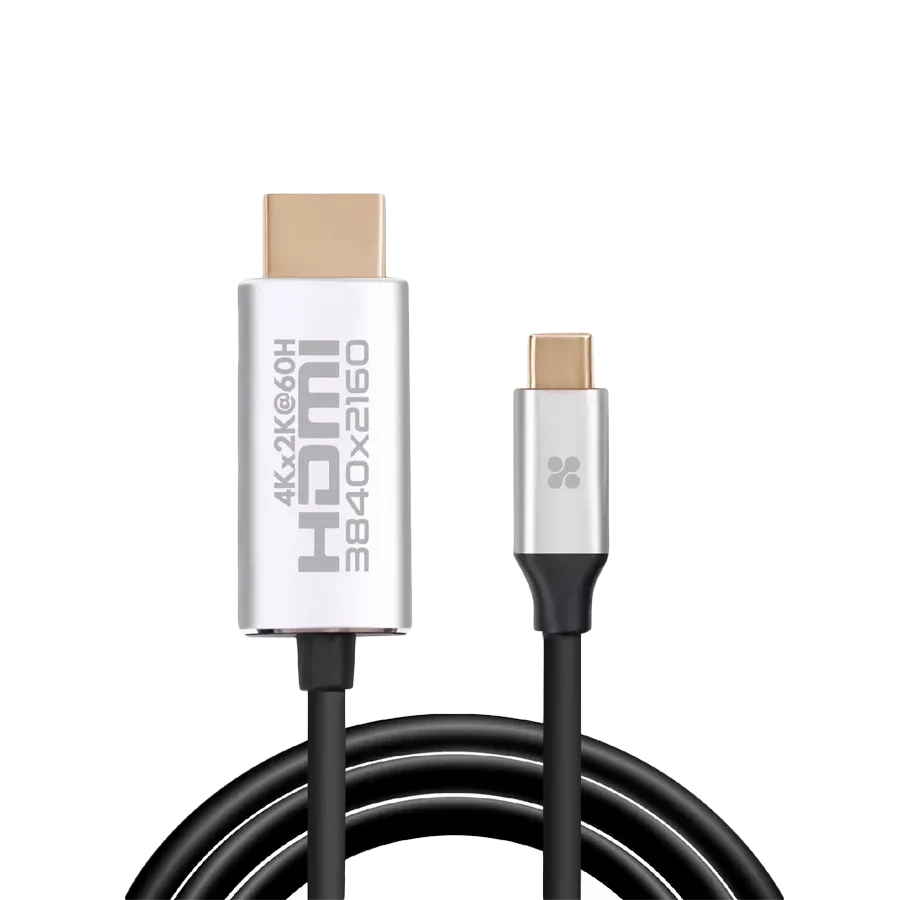 Кабель PROMATE HDLink-60H USB 3.1 Type-C - HDMI v.2.0 UltraHD-4K, 3D 1.8 м — Изображение №1
