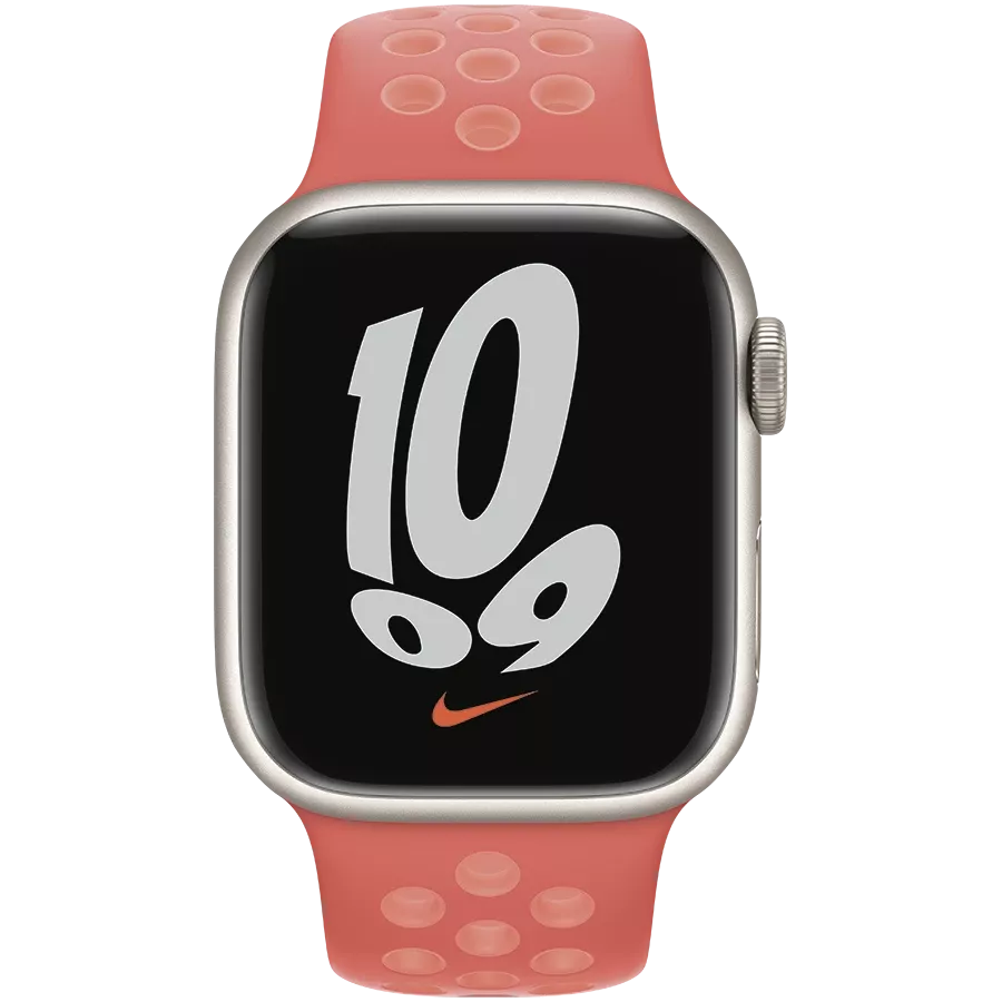 Band APPLE 41mm Nike Sport Band - Regular Magic Ember/Crimson Bliss — image №3