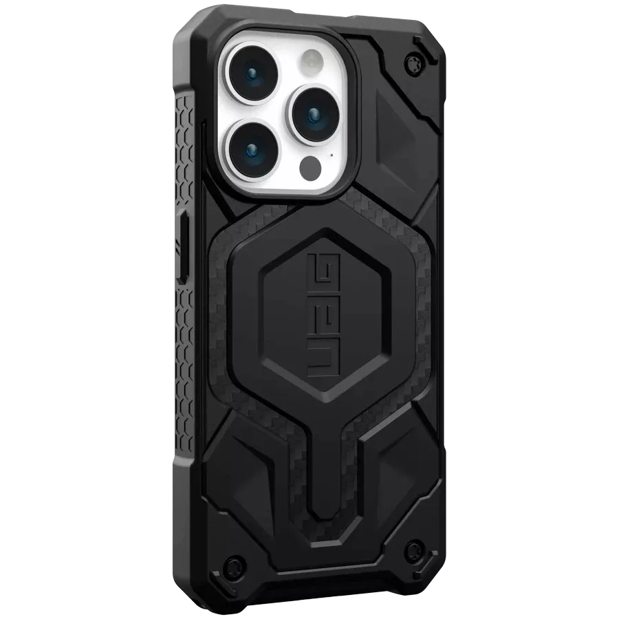 UAG Защитный чехол Monarch Pro MagSafe с MagSafe Углеволокно для iPhone 15 Pro — image №3
