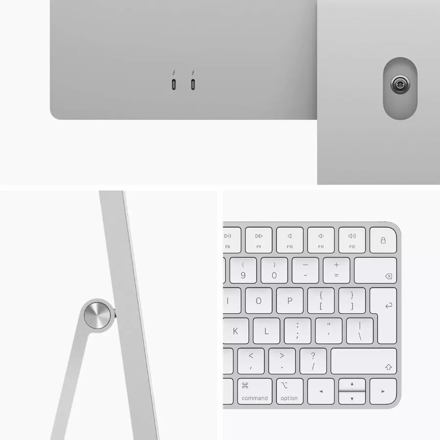 iMac 24" M1, 8C CPU 8C GPU, 16ГБ 256ГБ SSD, Серебристый — image №4