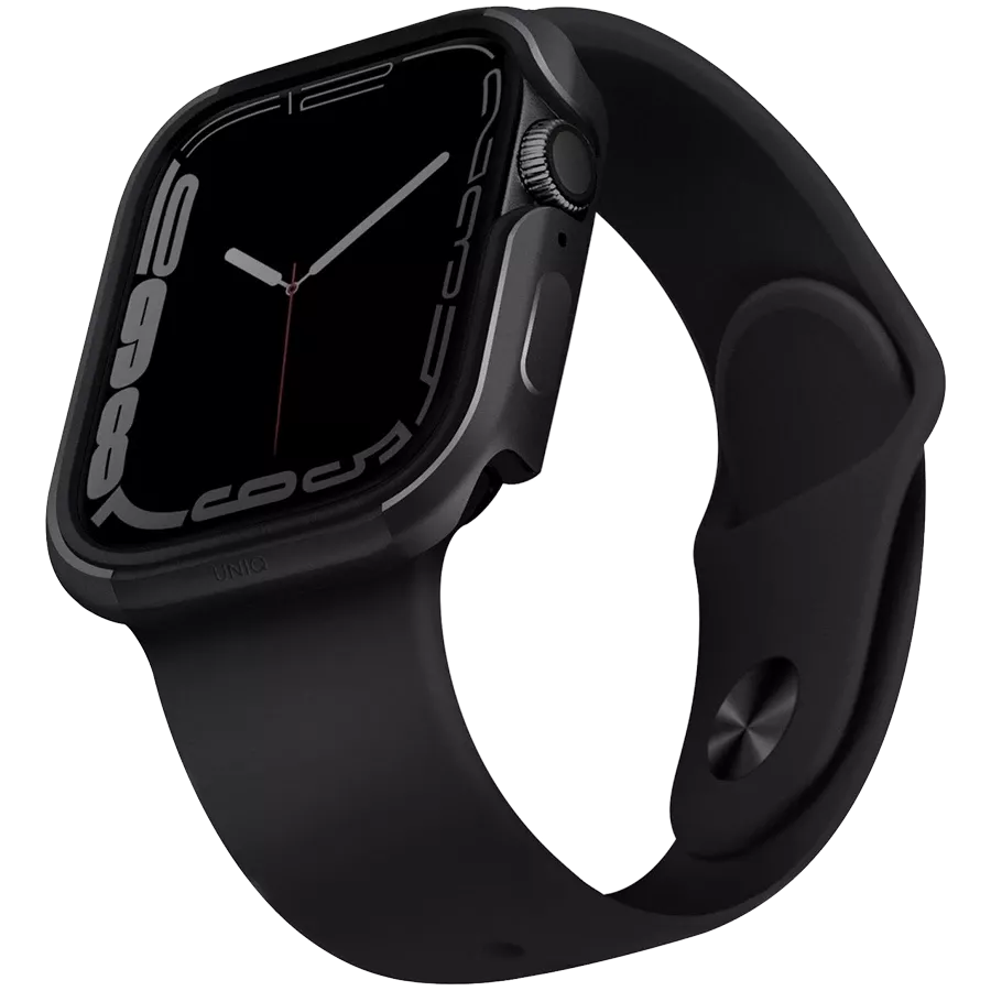 Case UNIQ Valencia aluminium  Graphite for Apple Watch — Image №1