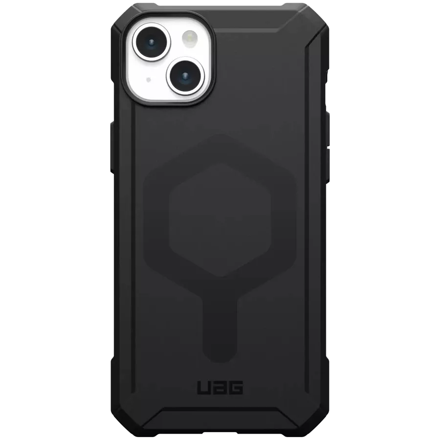 Чохол UAG з Magsafe для Apple iPhone 15 Plus Essential Armor, Black (114307114040) — Зображення №1