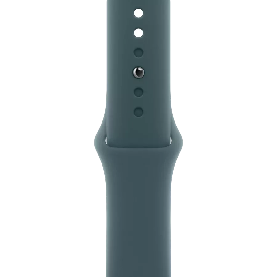 Ремешок APPLE 40мм Sport Band - S/M & M/L Sport Band Lake Green для Apple Watch 40 mm — Изображение №1