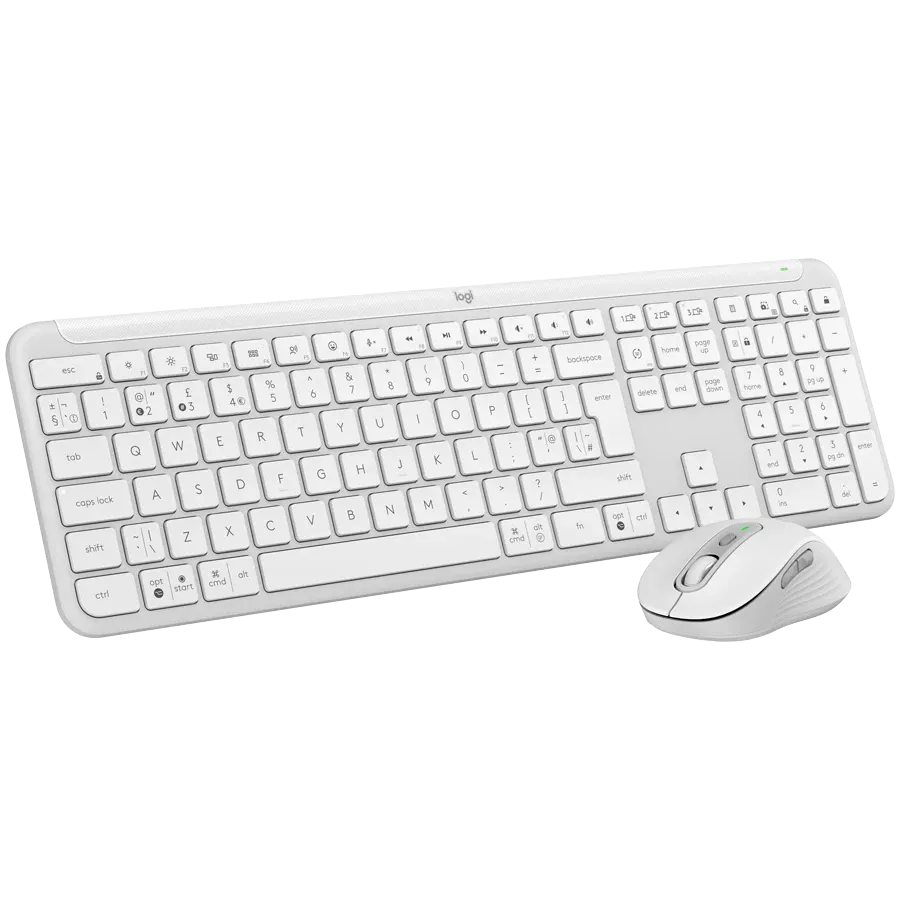 Комлект клавиатура и мышь LOGITECH Signature Slim MK950, Off-White (L920-012491) — Изображение №3