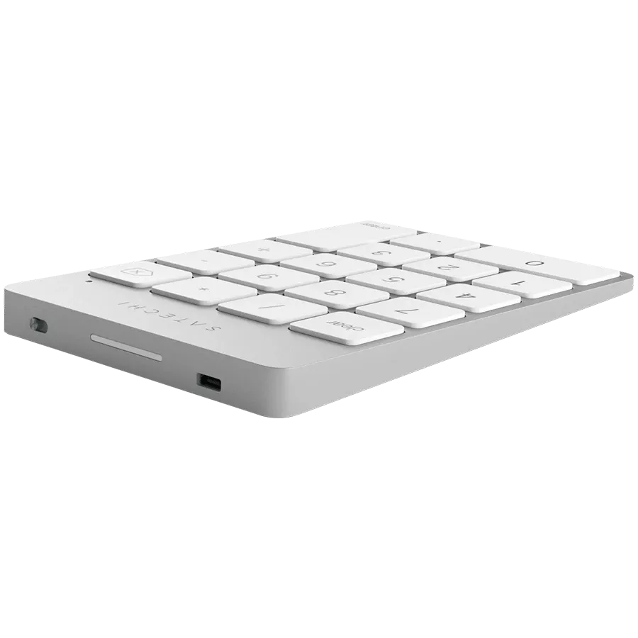 Клавиатура SATECHI Bluetooth, Серебристый, Клавиши 18 — image №2