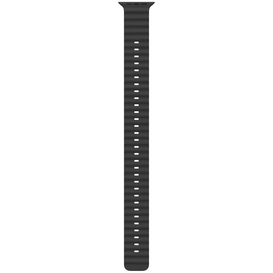APPLE 49mm Ocean Band Extension - Natural Titanium Finish Band Extension Ocean Band Extension - Natural Titanium Finish Μαύρος Για Apple Watch 44/45/46/49 mm — Εικών №1