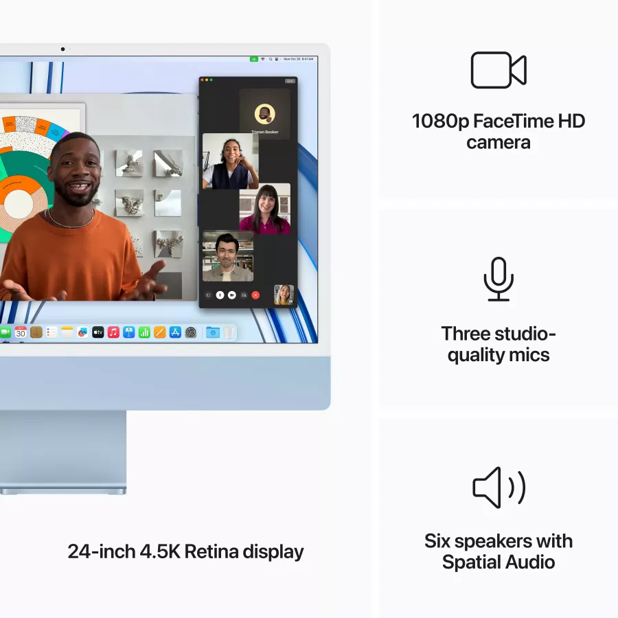 iMac 24" Retina 4.5K, Apple M3, 8 GB, 512 GB SSD — Image №5