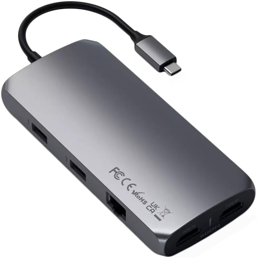 Multiport Adapter SATECHI USB-C MX, Space Gray — Image №2