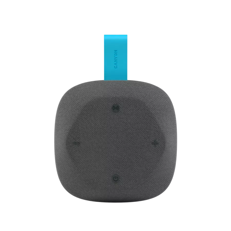 CANYON CNE-CBTSP10 Portable Speaker, Gray/Blue — Image №3