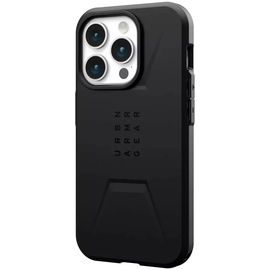 UAG Қорғаныс корпусы Civilian MagSafe with MagSafe Қара for iPhone 15 Pro — image №2