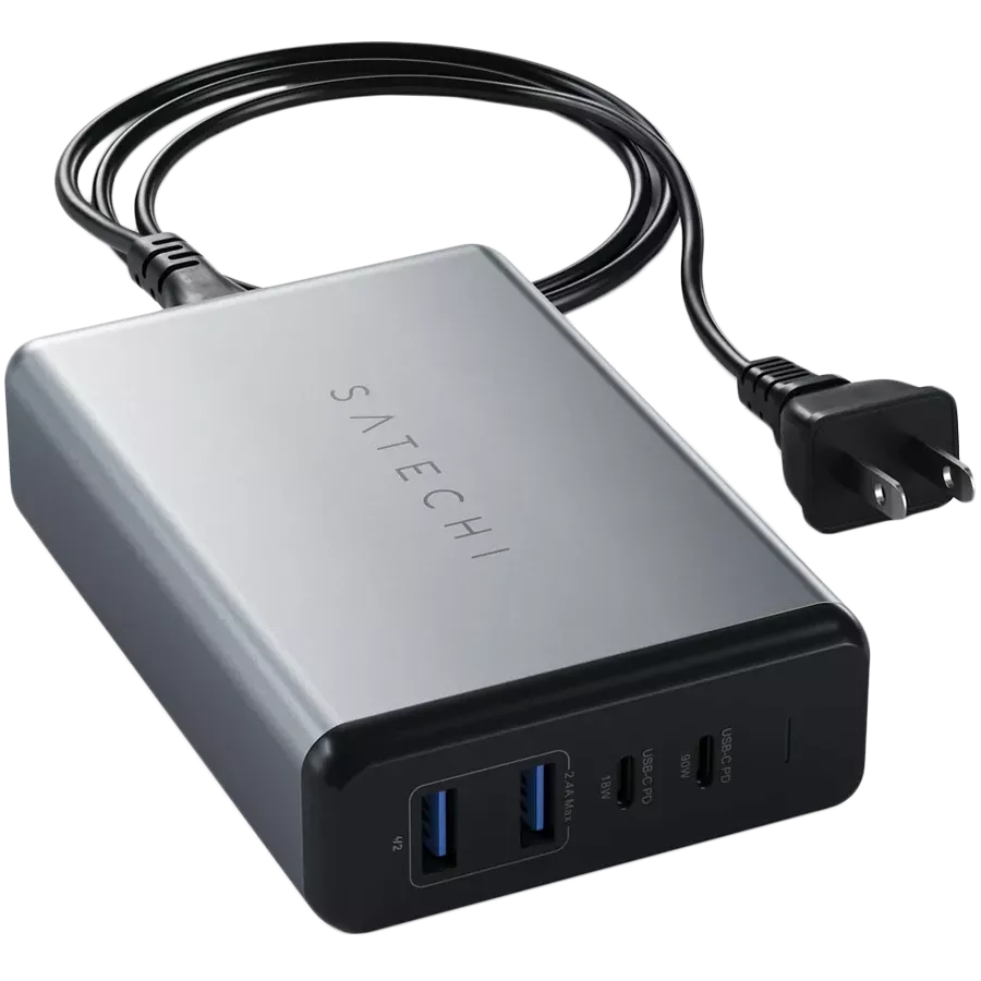 SATECHI quvvat adapteri 4*USB/USB-C 2*USB A turi, 2*USB C turi, 108 Vt — Изображение №2