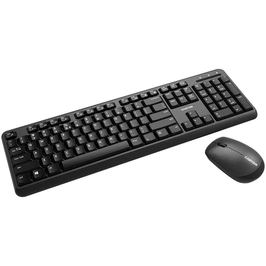 CANYON CNS-HSETW02 Keyboard, Wireless, Black, RU — Image №3