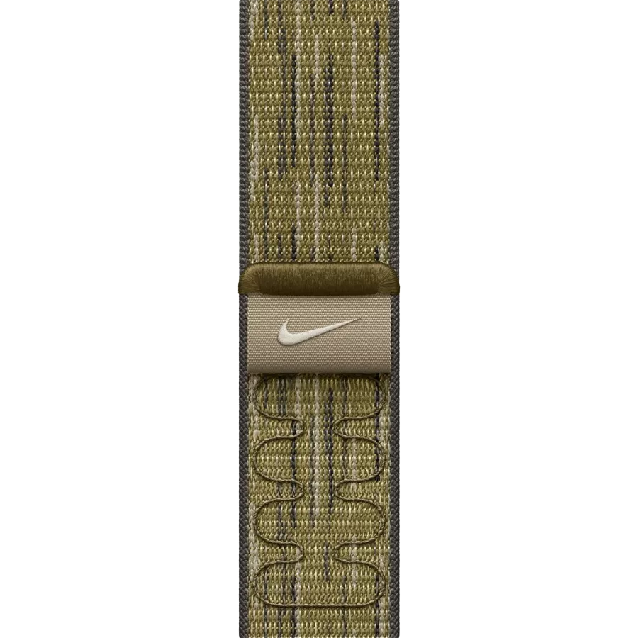 Band Extension APPLE 42mm Nike Sport Loop Nike Sport Loop Серый/Зелёный за Apple Watch 38/42 mm — Зображення №1