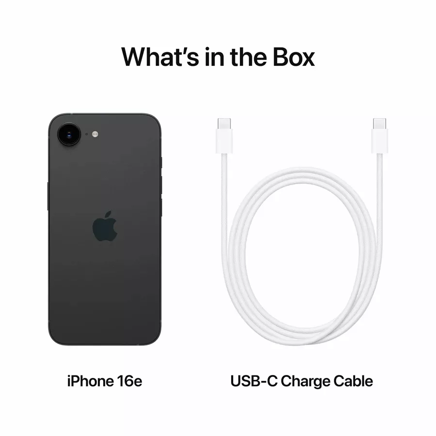 Apple iPhone 16e, 512 GB, Black — Image №9