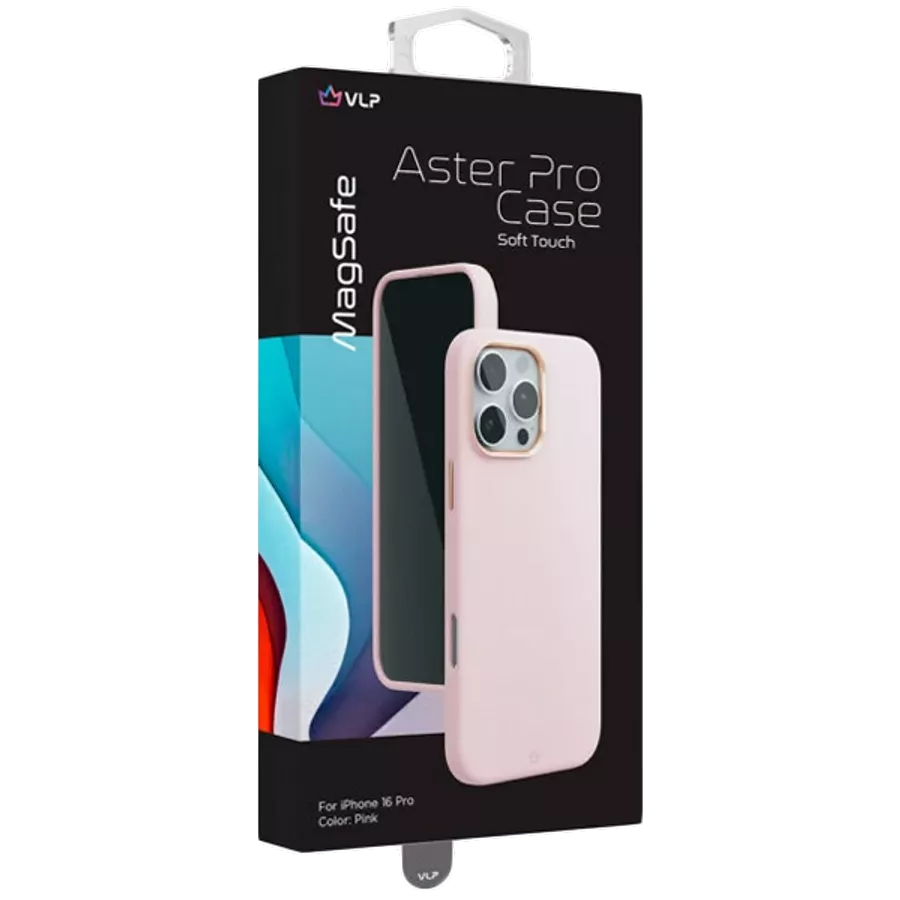 VLP Чехол Aster Pro MagSafe с MagSafe Розовый для iPhone 16 Pro — image №3