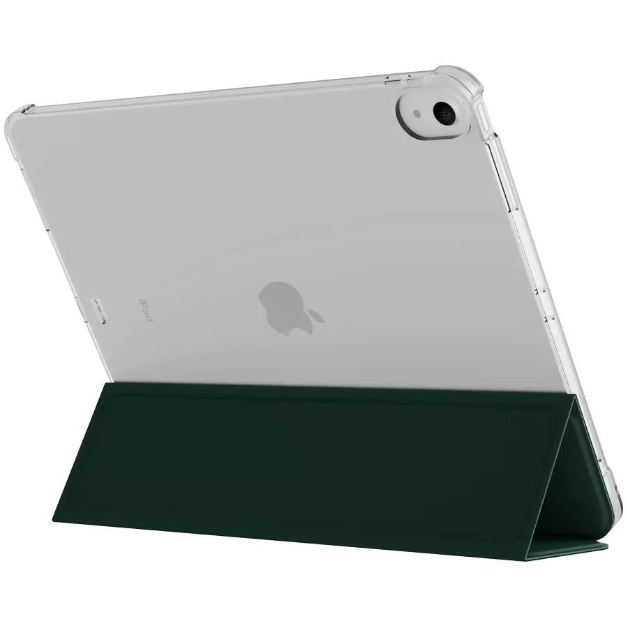 Husă VLP Smart Folio pentru iPad Air (Gen. 4), Dark Green — image №2