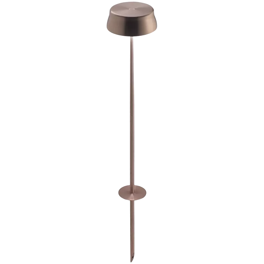 ZAFFERANO SISTER LIGHT WI-FI GARDEN 132x1060mm. ANODIZED COPPER. 3.2W 22/27/30/40K-5Vdc — Image №1