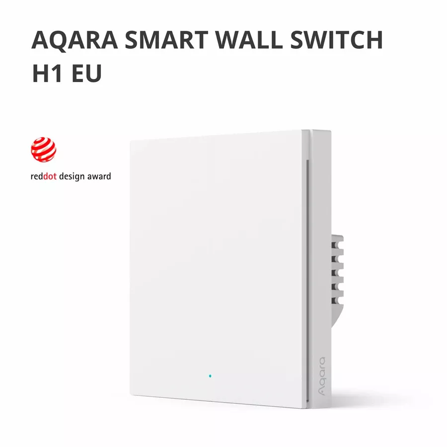 Aqara Smart Wall Switch H1 EU (With Neutral, Single Rocker) — Image №3