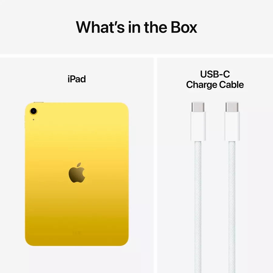 iPad A16, 128 GB Wi-Fi 2025, Yellow — Image №8
