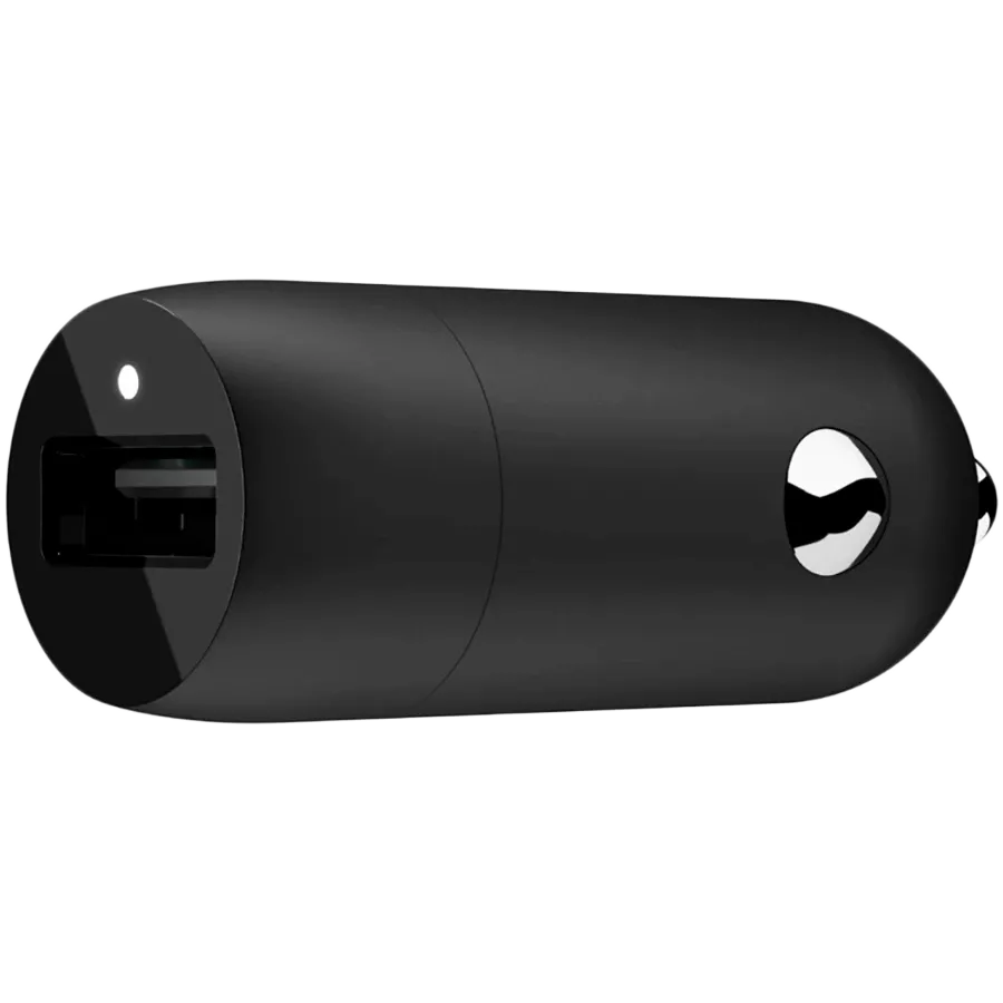 Adaptor auto BELKIN USB A, 18 W, Black — image №1