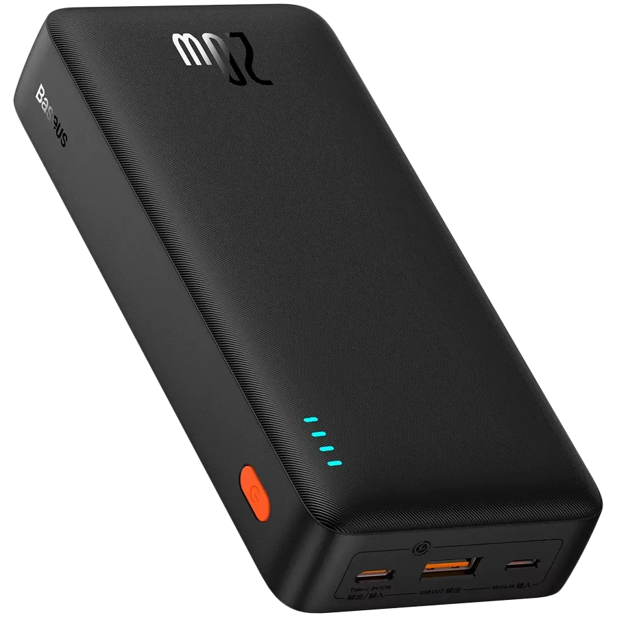 BASEUS Power Bank, 20000 mAh, Black — Image №1