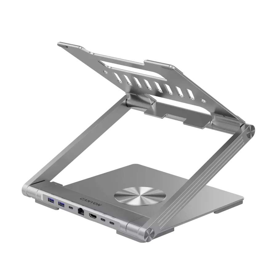 CANYON Laptop Stand with Hub Gray — Image №9 CANYON Laptop Stand with Hub Gray — Image №9
