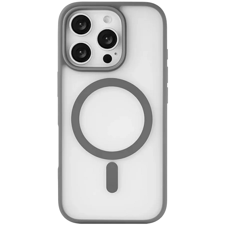 UBEAR Чехол Cloud Mag с MagSafe Серый для iPhone 16 Pro — image №1