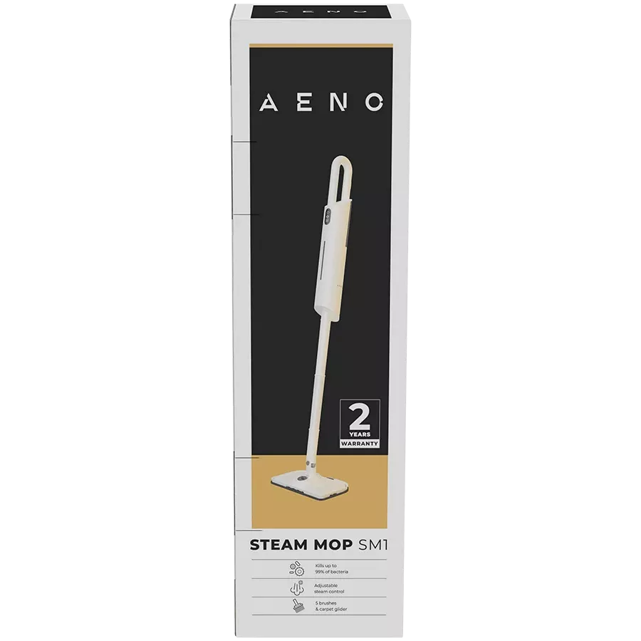 AENO SM1 Steam Mop, White — Image №4