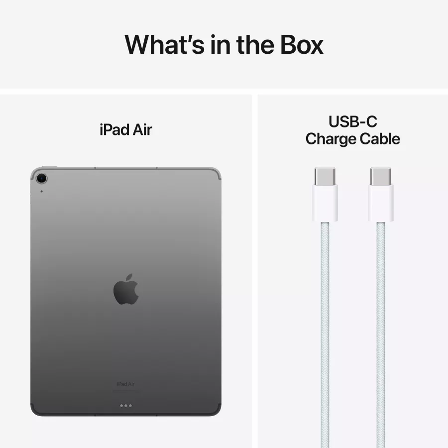 iPad Air 13 (M2), 256 GB, Wi-Fi+4G, Space Gray — Image №9
