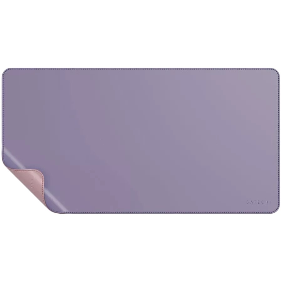 SATECHI , Pink/Purple|АғылшынDUAL SIDED ECO-LEATHER DESKMATEАғылшын| — image №1