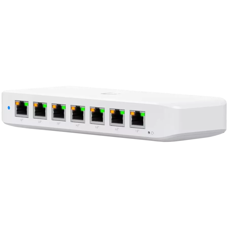 Коммутатор Ubiquiti PoE с 8 гигабитными портами, UniFi Ultra — image №1