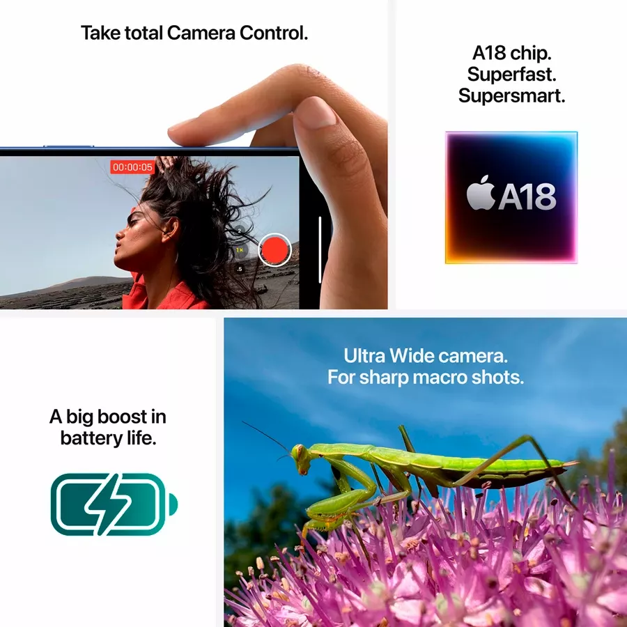 iPhone 16, 128 GB, Teal — Image №7