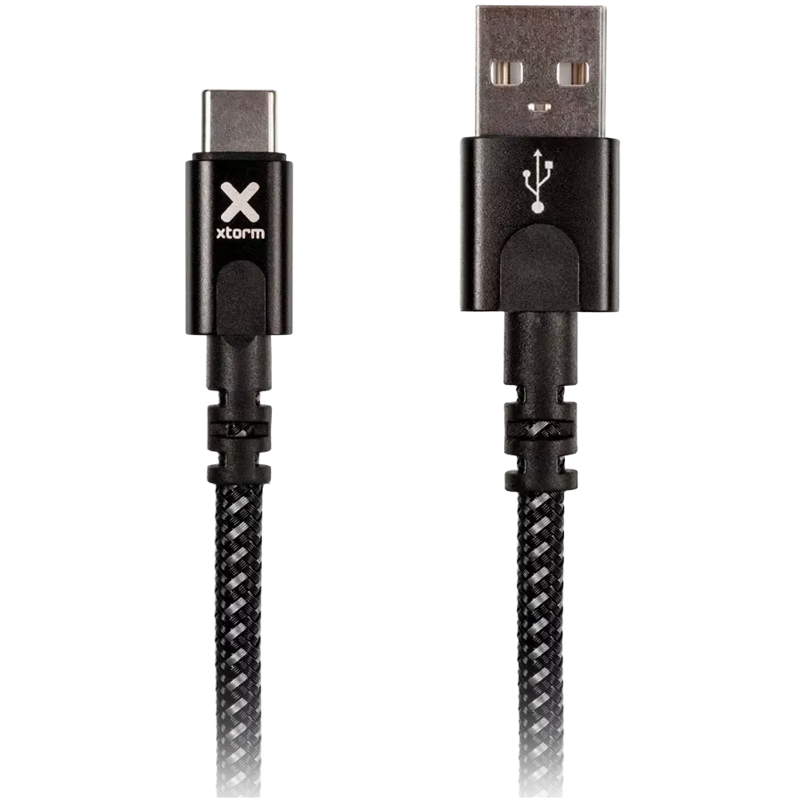Кабель XTORM с USB на USB-С, Черный — image №1