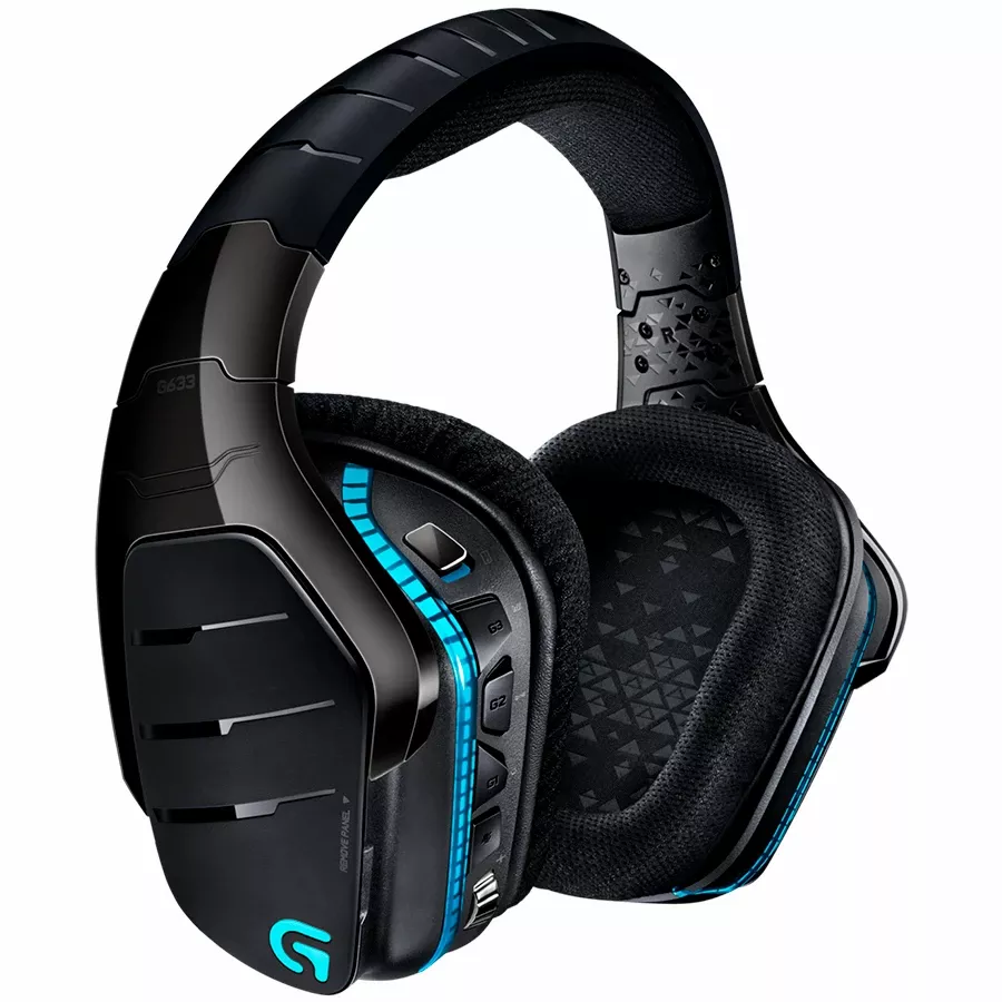 Headset LOGITECH G635 with Microphone, Black — Image №2