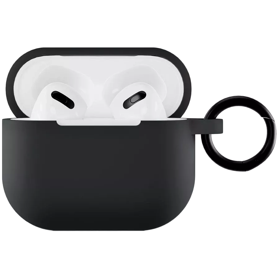 VLP Чехол Soft Touch  Чёрный для AirPods (Gen3) — image №1