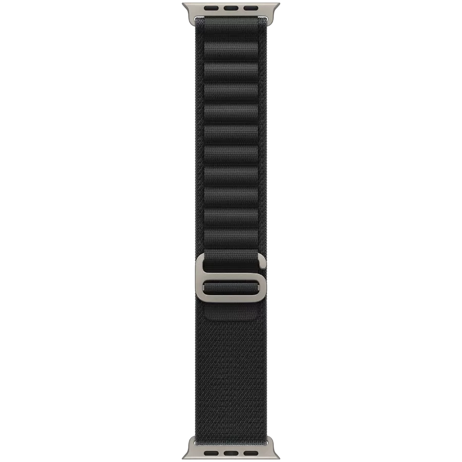 Apple 49mm Loop - Small Band Extension Alpine Loop Μαύρος Για Apple Watch 44/45/46/49 mm — Εικών №1