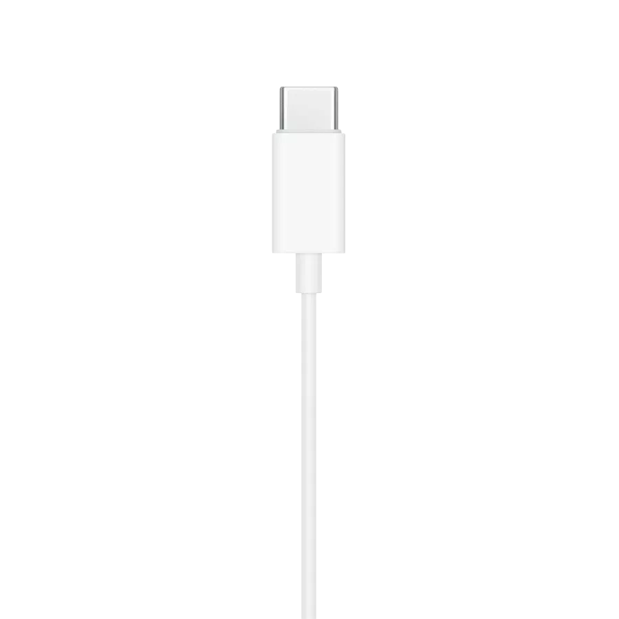 Headphones APPLE EarPods (USB-C), White — სურათი №5