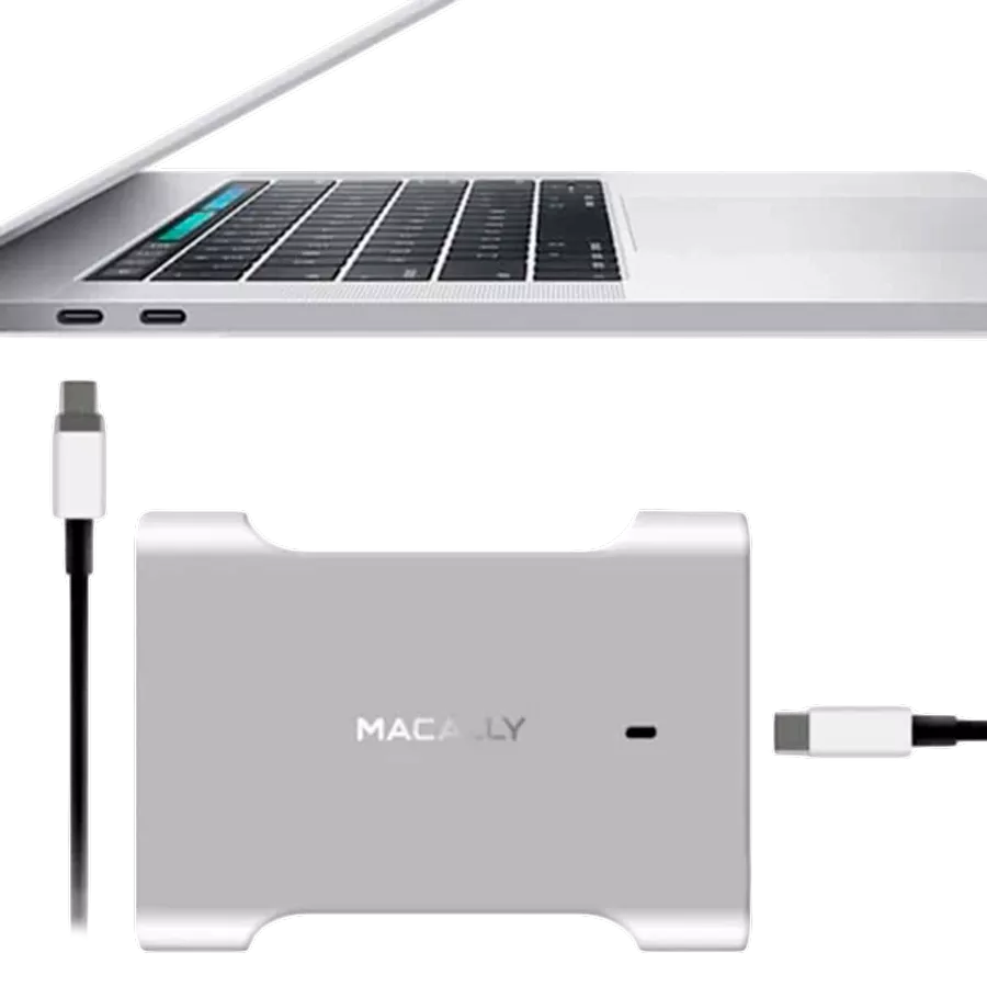 Адаптер живлення MACALLY USB-C, 61 Ват — Зображення №3