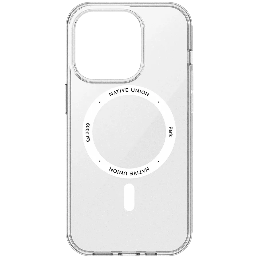 Case IDEAL OF SWEDEN Clear MagSafe თან MagSafe for iPhone 15 Pro Max — სურათი №1