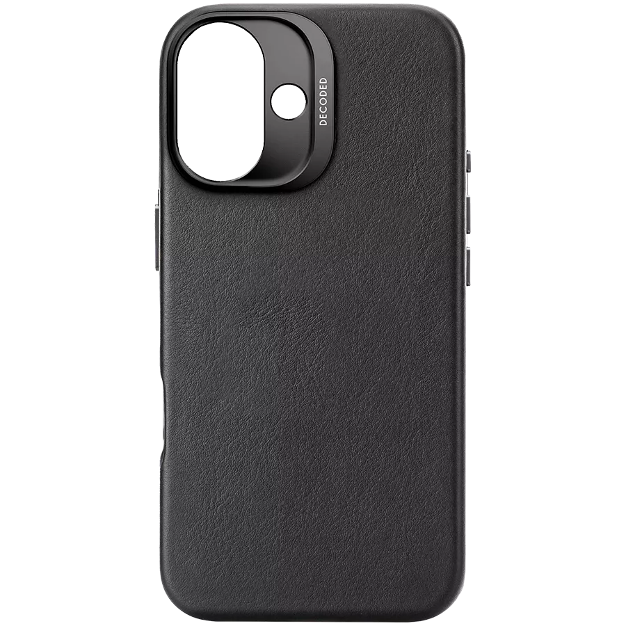 Husă DECODED cu MagSafe pentru iPhone 16, Black — image №1