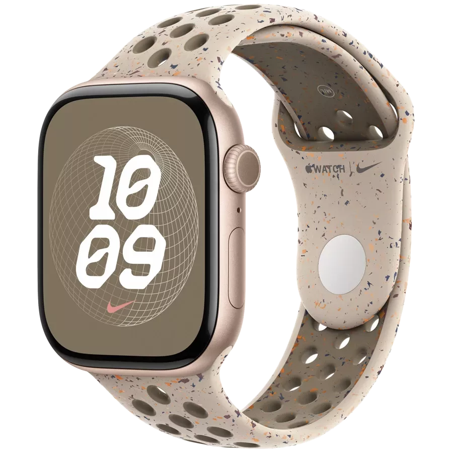 APPLE 46mm Nike Sport Band Band Extension Nike Sport Band Desert Stone за Apple Watch 44/46 mm — Зображення №2