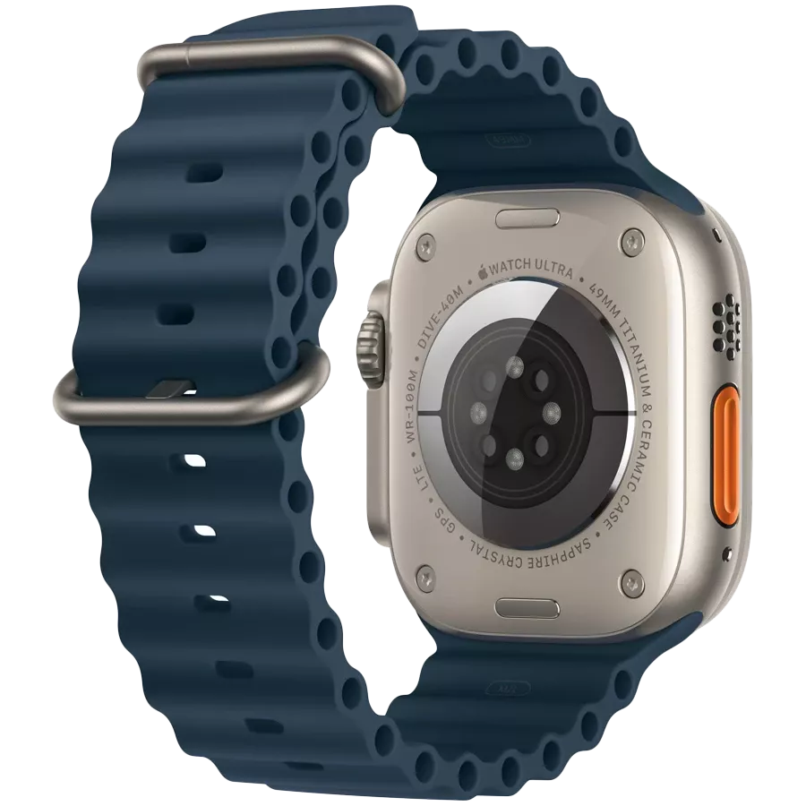 Band APPLE 49mm Ocean Band Ocean Band Blue for Apple Watch 44/45/49 mm — Image №2
