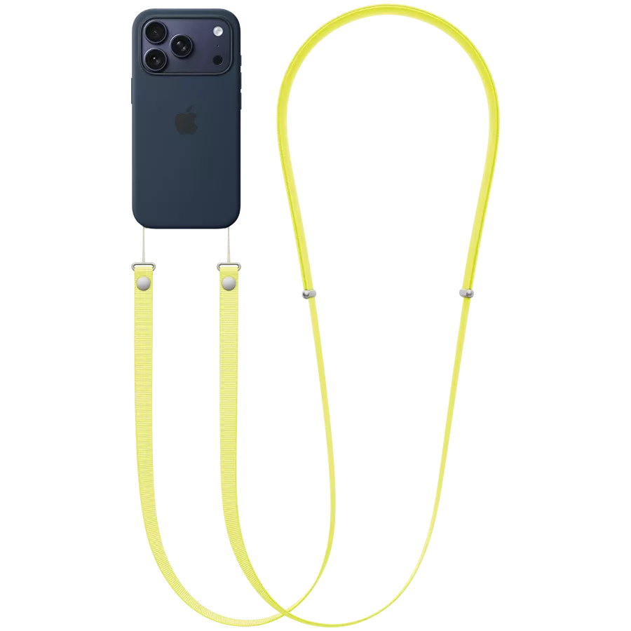 APPLE Crossbody Strap  για Apple cases, Νέον Κίτρινο — Εικών №2