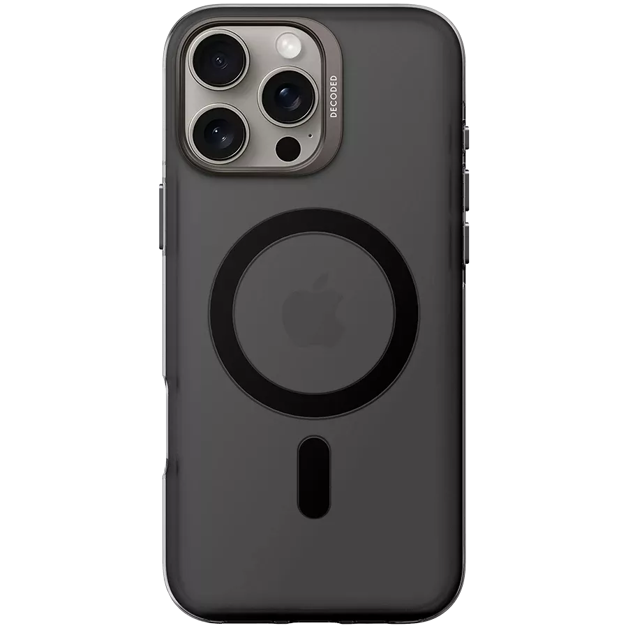 DECODED Θήκη Recycled MagSafe case , Μαύρος for iPhone 16 Pro Max — Εικών №1