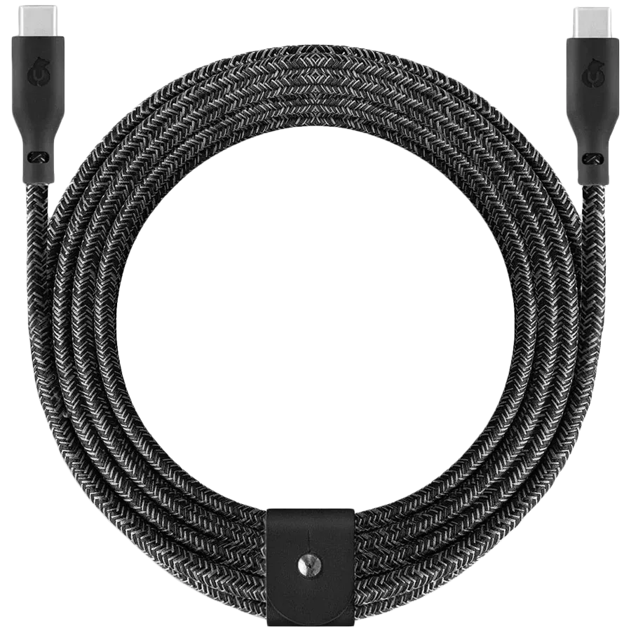 UBEAR Кабель USB-C, Чёрный, 2.4м — image №1
