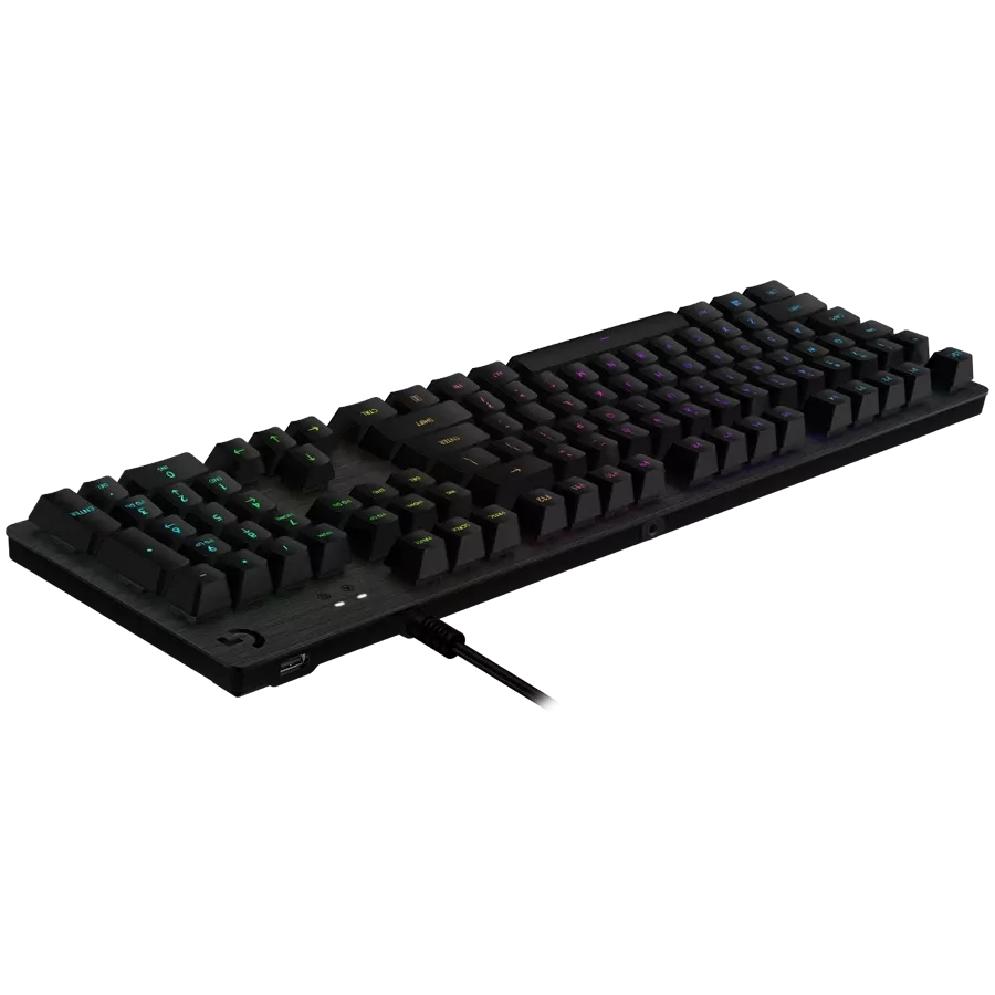 LOGITECH G513 Πληκτρολόγιο παιχνιδιών, Ενσύρματο, Carbon, Διεθνή Αγγλικά — Εικών №3