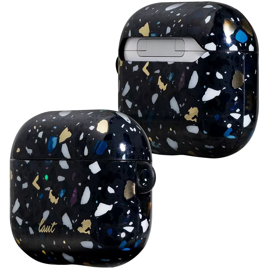 LAUT Θήκη TERRAZZO , Μαύρος for AirPods (Gen3) — Εικών №2