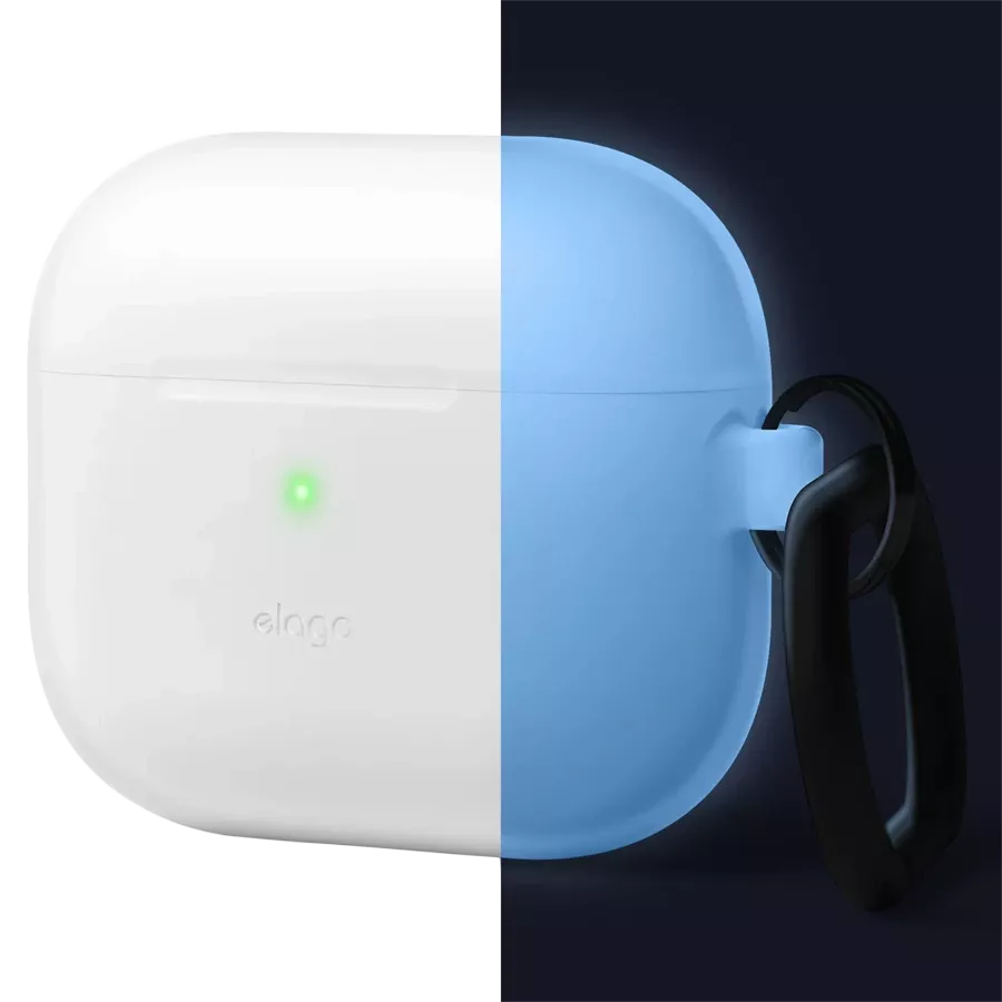 Чохол ELAGO Hang  Nightglow Blue для AirPods (Gen3) — Зображення №1